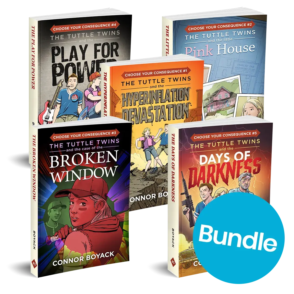 Tuttle Twins: Choose Your Consequence Combo Pack