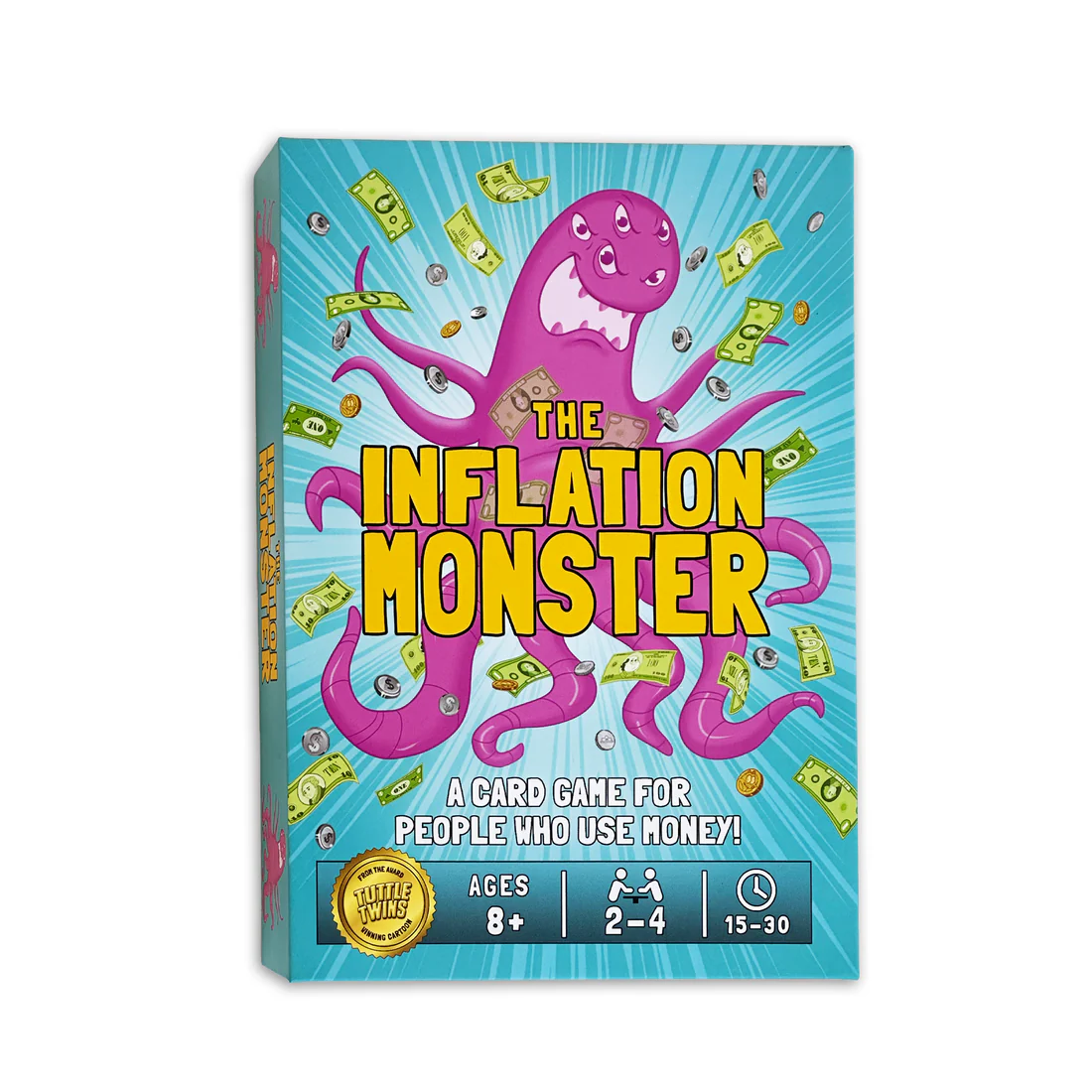 Tuttle Twins Inflation Monster Card Game – Free Market Defender
